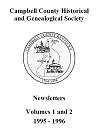 Campbell County Historical and Genealogical Society Newsletters, vol. 1-2
